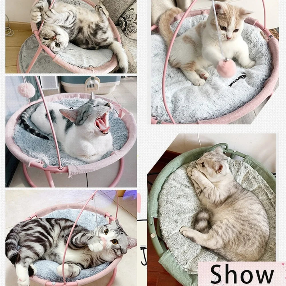 Raised Round Cat Bed