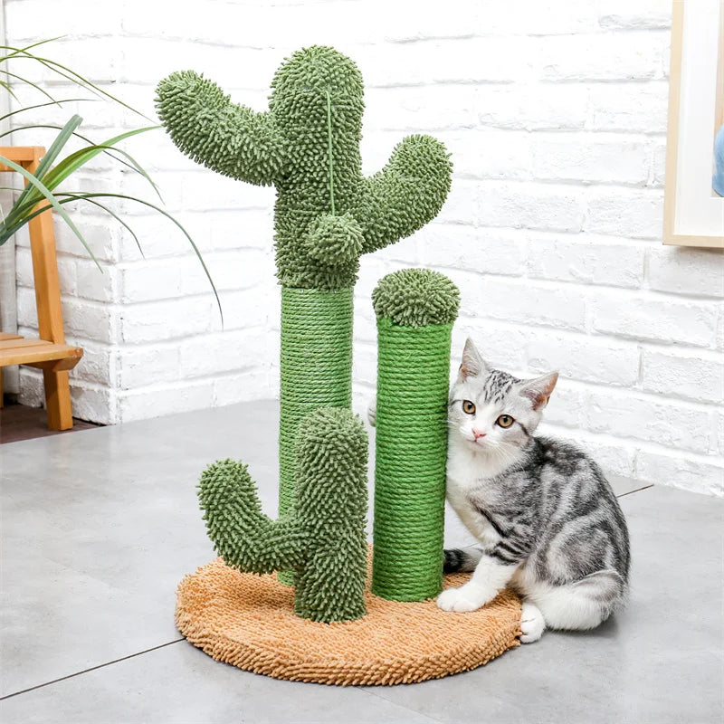 Cactus Cat Scratch Post