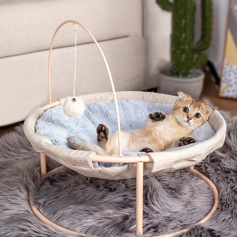 Raised Round Cat Bed