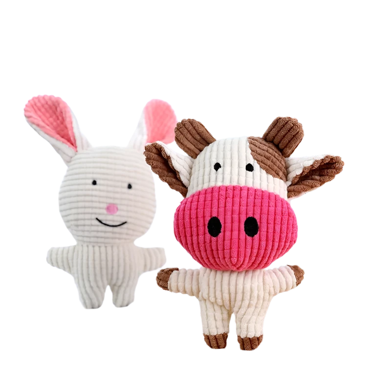 Squeaky Plush Animal Toy