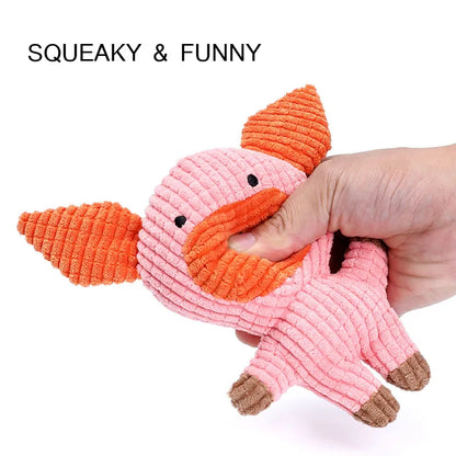 Squeaky Plush Animal Toy