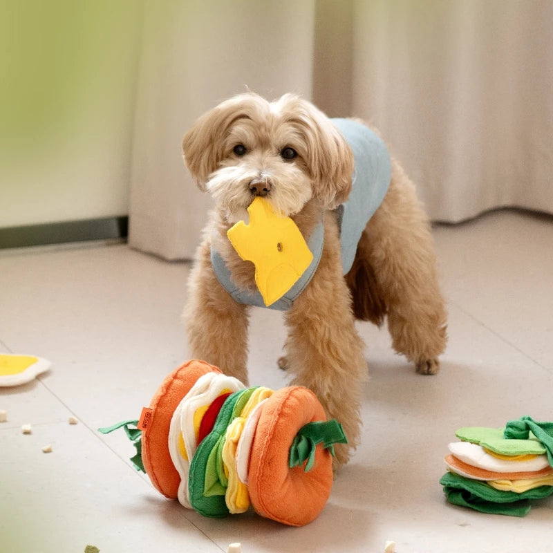 Snuffle Burger Toy