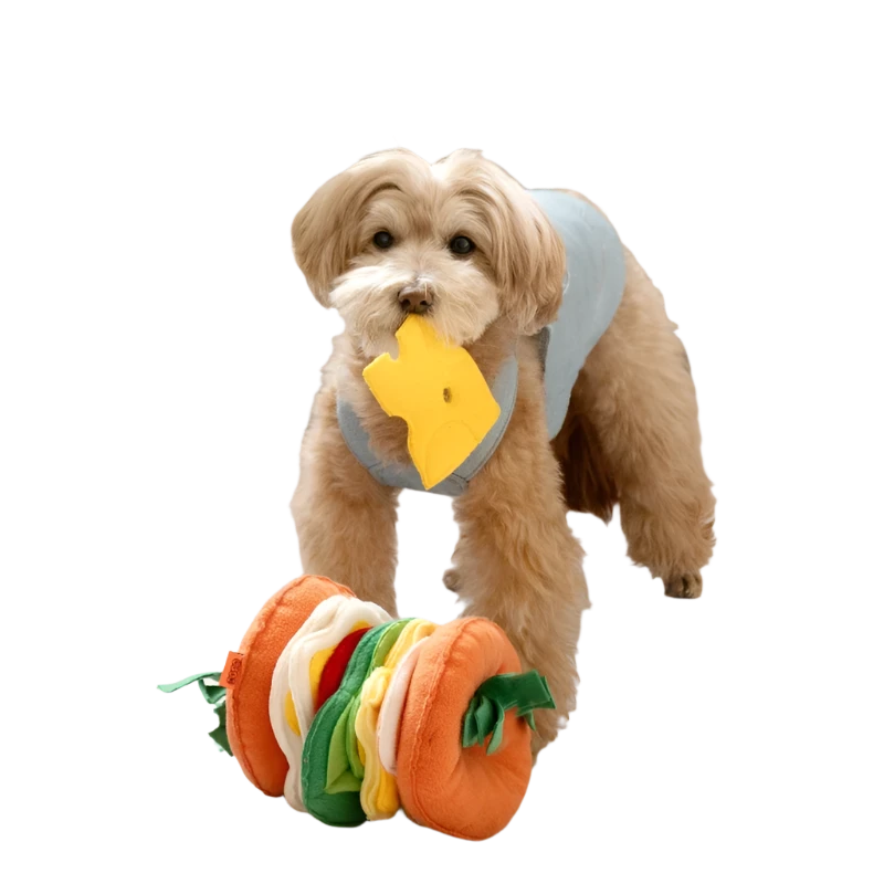 Snuffle Burger Toy