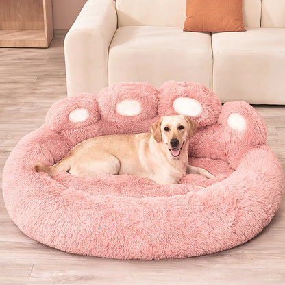 Plush Paw Pet Bed