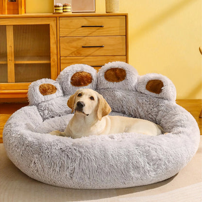 Plush Paw Pet Bed