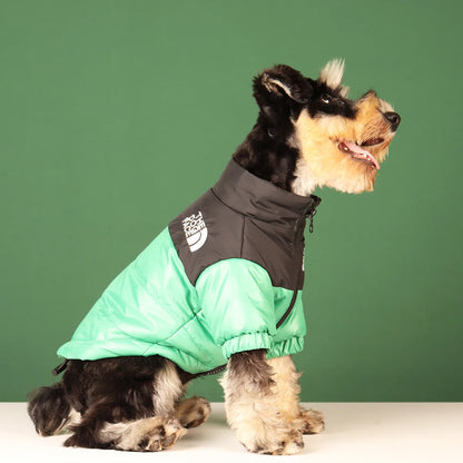 Windproof Dog Puffer Jacket