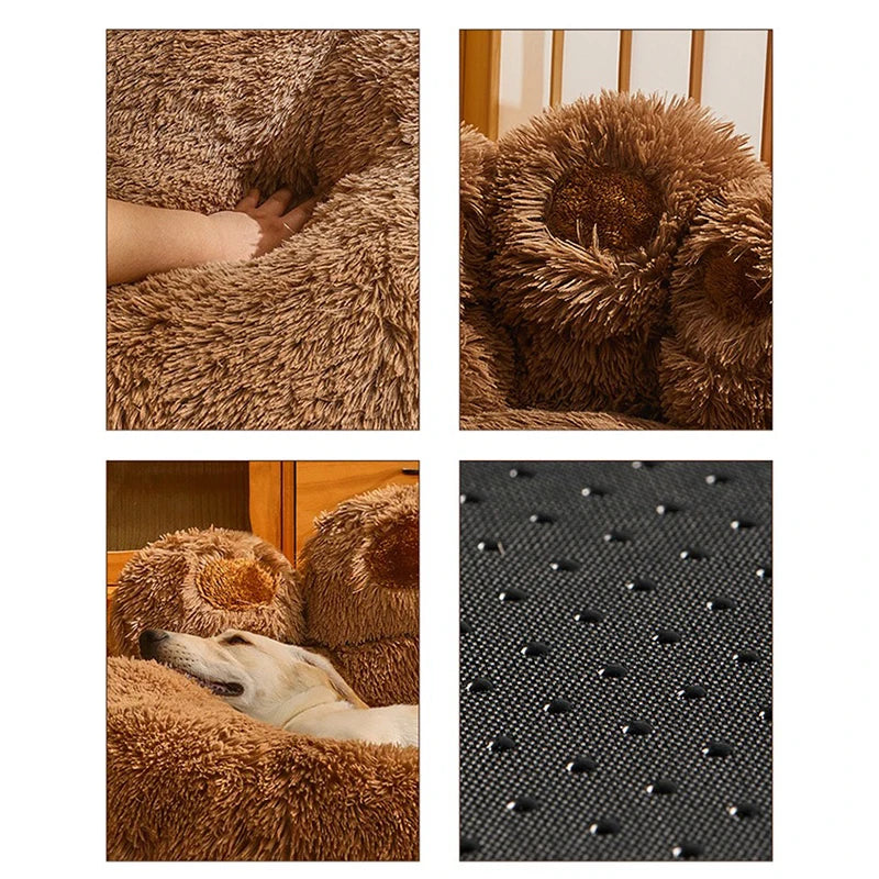 Plush Paw Pet Bed