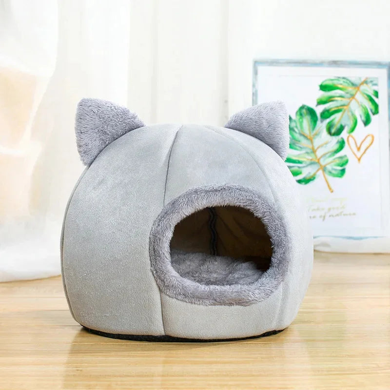 Cozy Cat Tent Cave Bed