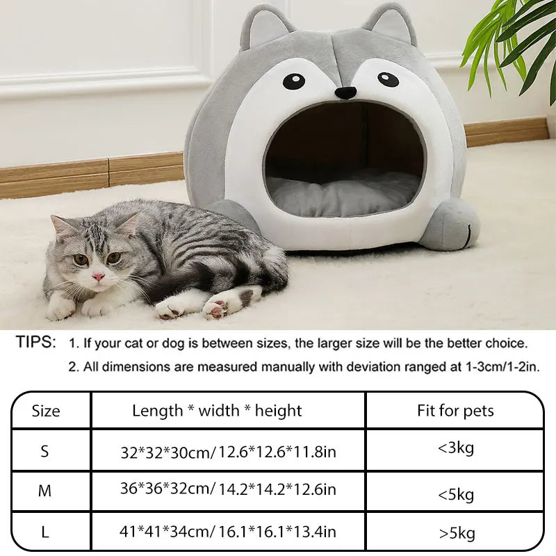 Ultra-Soft Cat &amp; Small Dog Bed