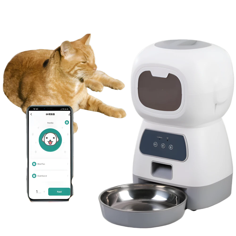 Smart Pet Feeder with WiFi Control