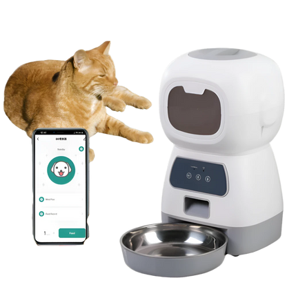 Smart Pet Feeder with WiFi Control