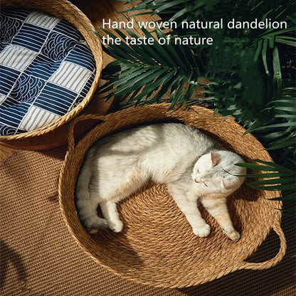 Rattan Pet Bed