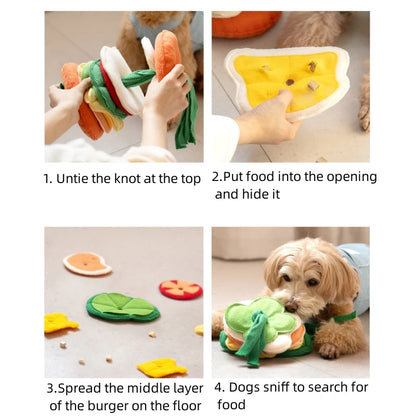 Snuffle Burger Toy