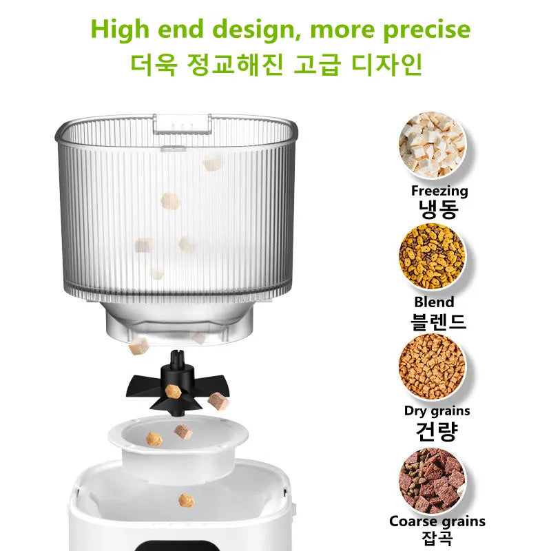 5L Automatic Feeders for Cats Dogs Auto Dispenser Timed Pet Feeder Cat Feeder Cat Automatic Meal Cat Bowl Comedouro Gato 고양이밥그릇