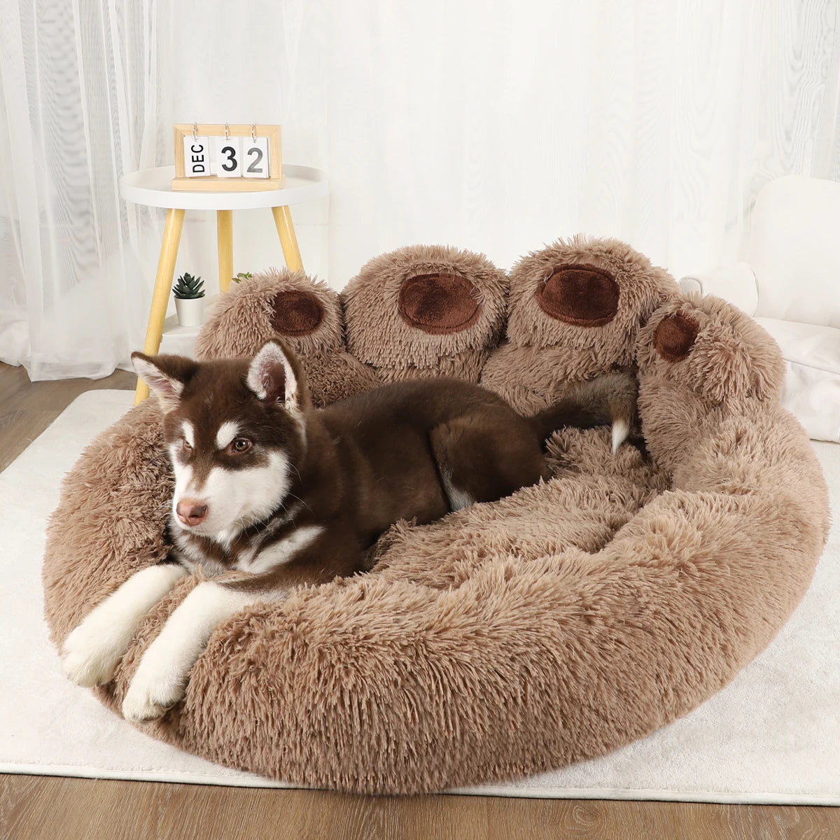 Plush Paw Pet Bed