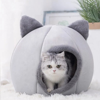 Cozy Cat Tent Cave Bed