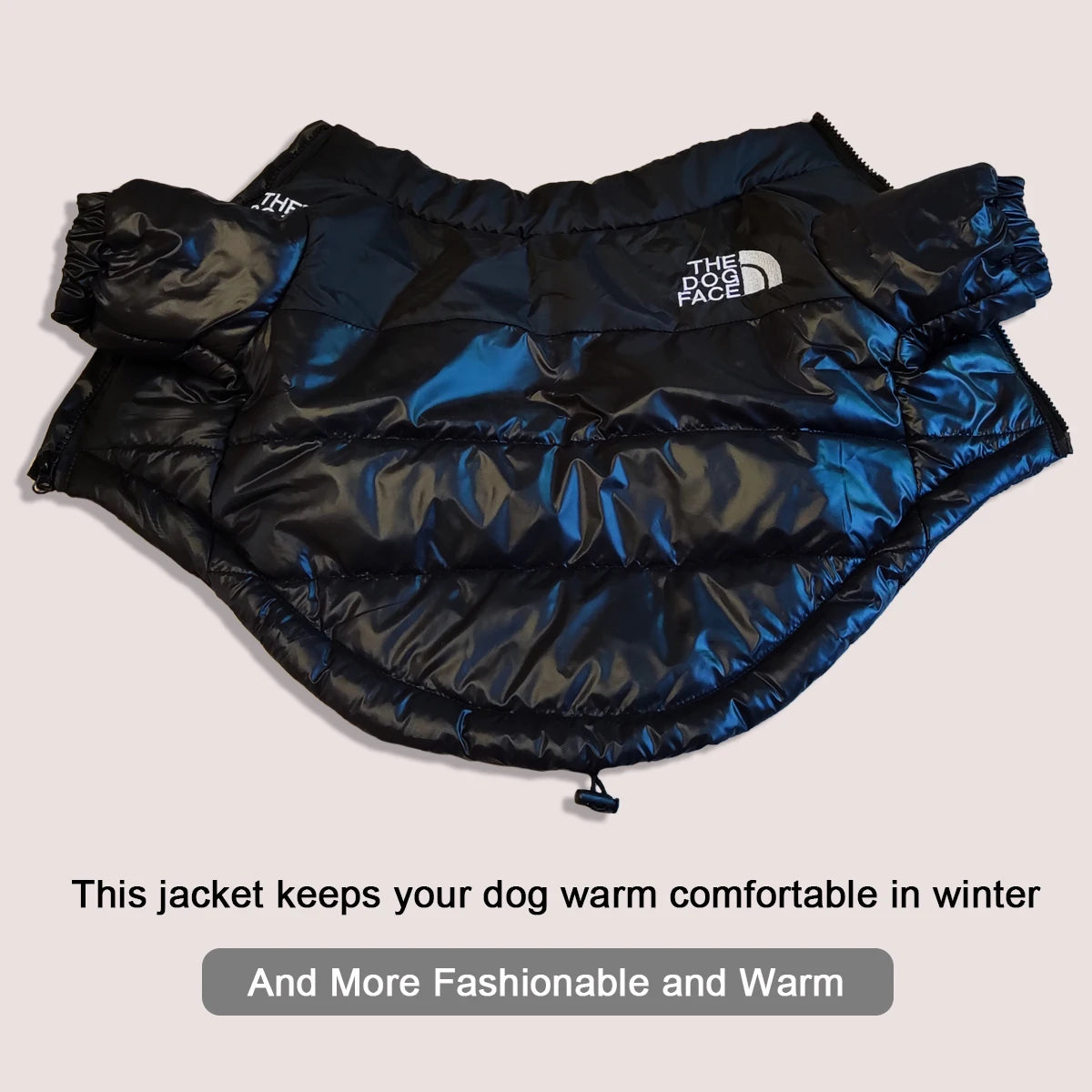 Windproof Dog Puffer Jacket