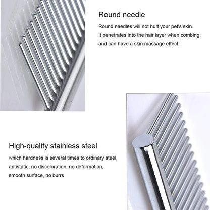 Stainless Steel Pet Dematting Comb